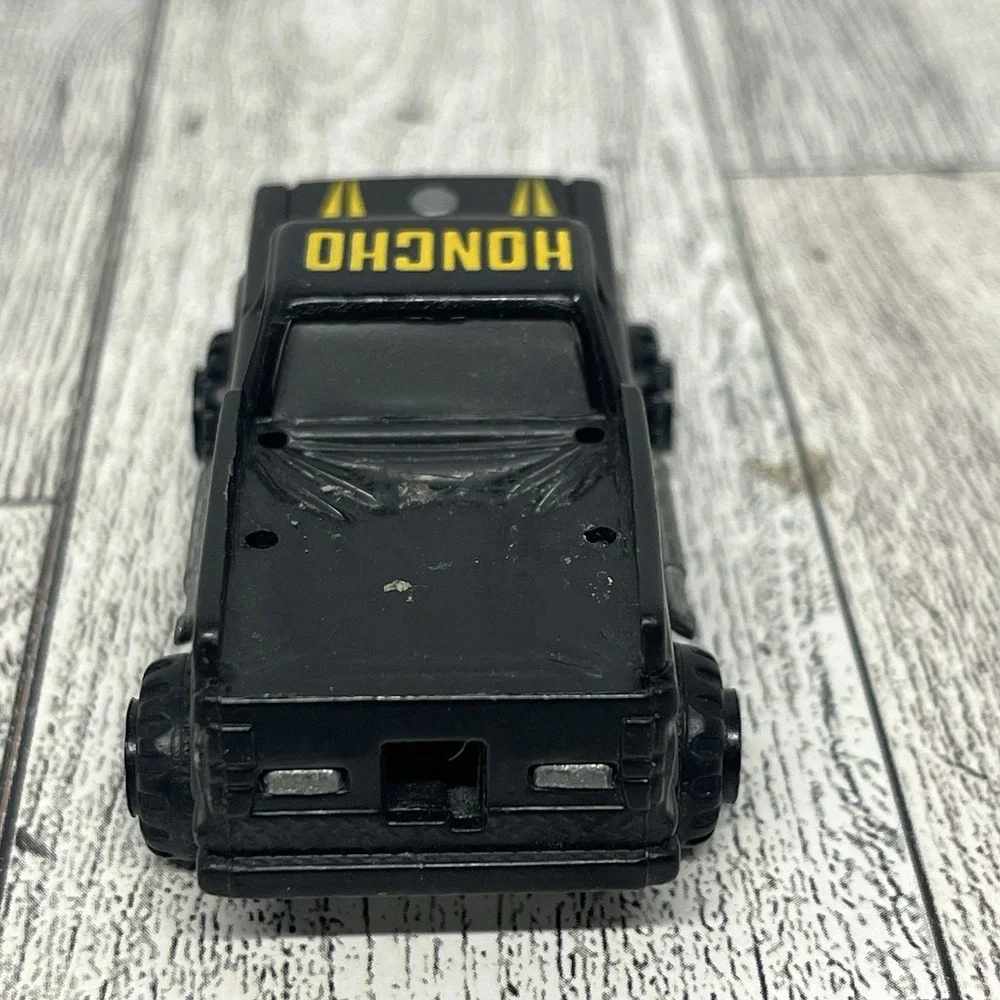 Vintage 1982 Kidco Burnin Key Cars Black Honcho 4x4 Pickup Truck Diecast